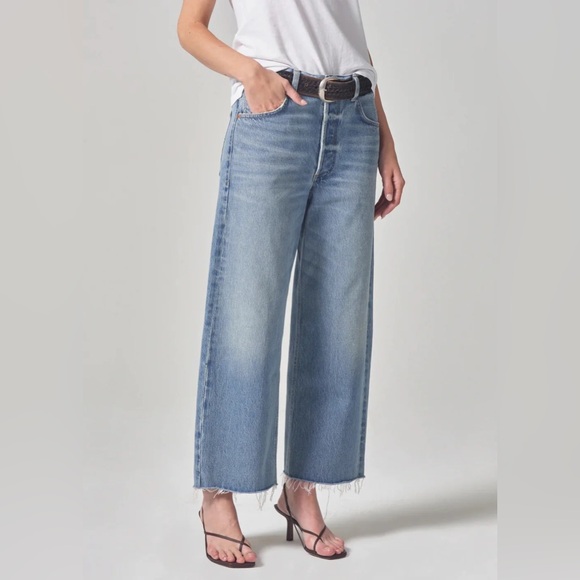 Citizens Of Humanity Denim - Citizens of Humanity Ayla Raw Hem Crop